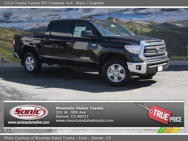 2014 Toyota Tundra SR5 Crewmax 4x4 in Black