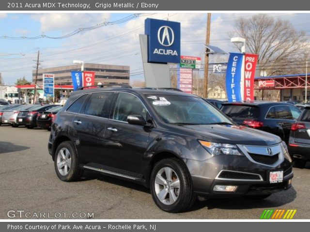 2011 Acura MDX Technology in Grigio Metallic