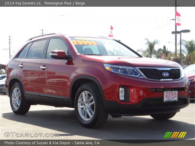 2014 Kia Sorento LX in Remington Red