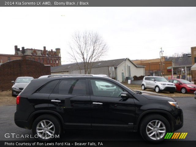 2014 Kia Sorento LX AWD in Ebony Black