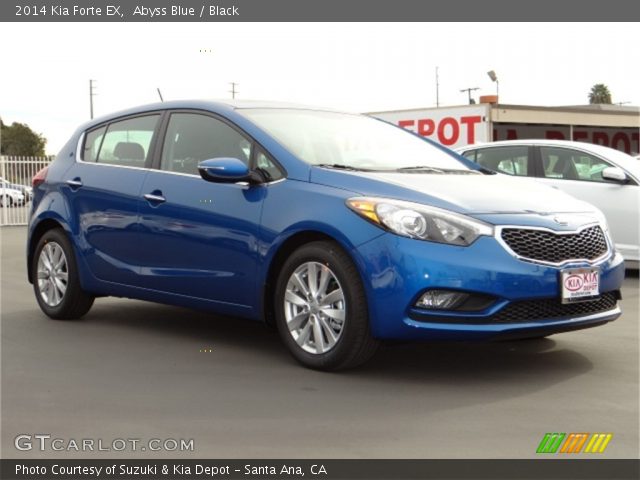 2014 Kia Forte EX in Abyss Blue