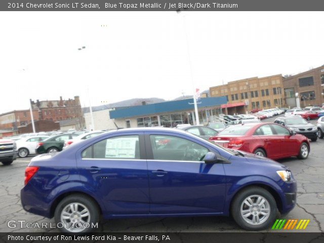 2014 Chevrolet Sonic LT Sedan in Blue Topaz Metallic