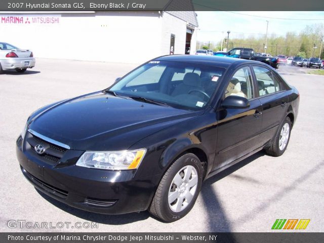 2007 Hyundai Sonata GLS in Ebony Black
