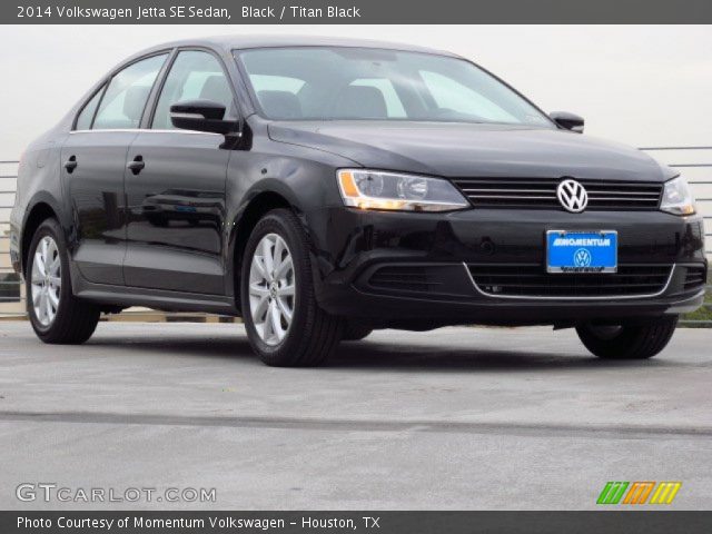 2014 Volkswagen Jetta SE Sedan in Black