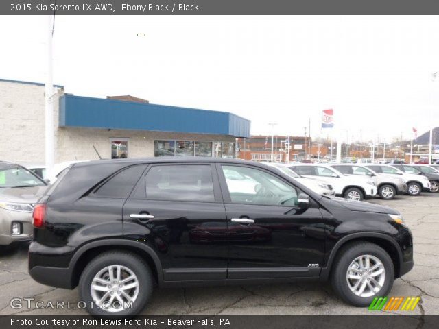 2015 Kia Sorento LX AWD in Ebony Black