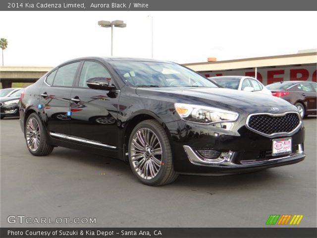 2014 Kia Cadenza Limited in Aurora Black