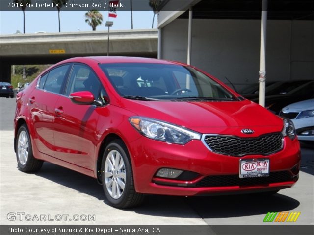 2014 Kia Forte EX in Crimson Red