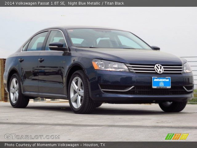 2014 Volkswagen Passat 1.8T SE in Night Blue Metallic