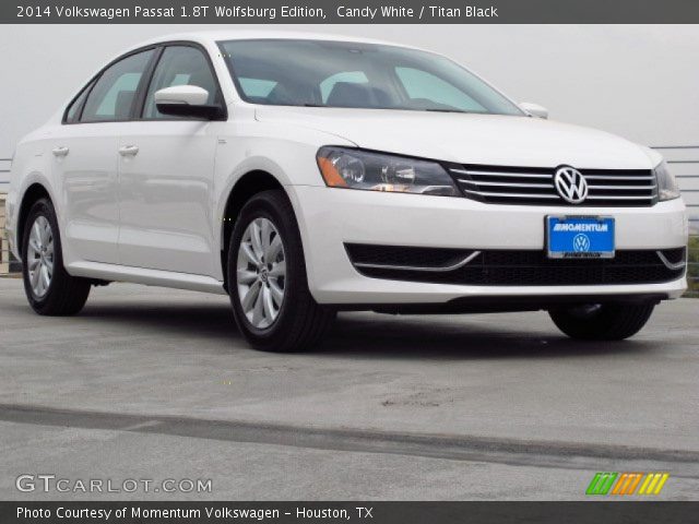 2014 Volkswagen Passat 1.8T Wolfsburg Edition in Candy White