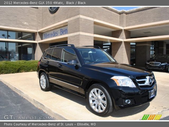 2012 Mercedes-Benz GLK 350 4Matic in Black