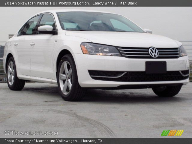 2014 Volkswagen Passat 1.8T Wolfsburg Edition in Candy White