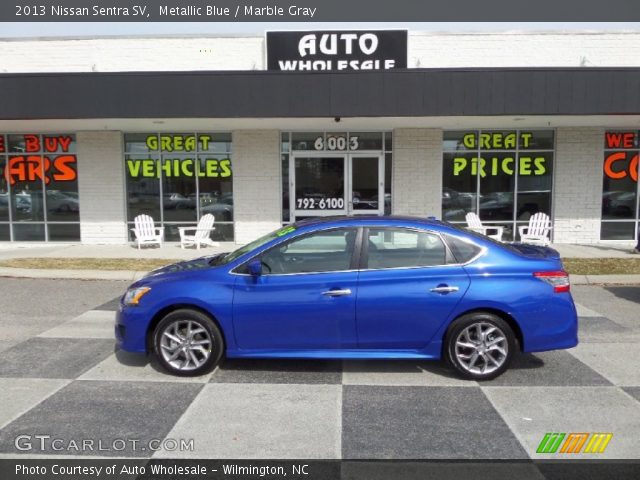 2013 Nissan Sentra SV in Metallic Blue