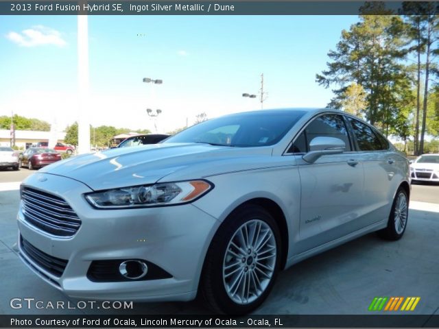 2013 Ford Fusion Hybrid SE in Ingot Silver Metallic