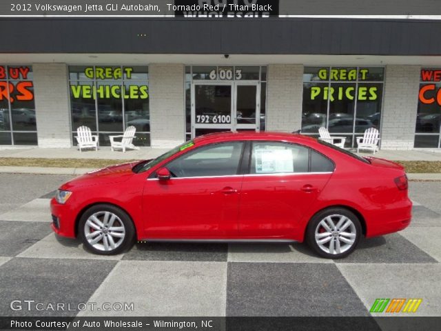 2012 Volkswagen Jetta GLI Autobahn in Tornado Red