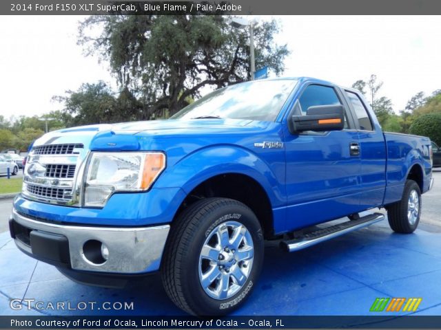 2014 Ford F150 XLT SuperCab in Blue Flame