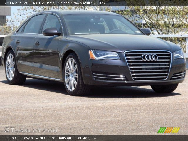 2014 Audi A8 L 4.0T quattro in Oolong Gray Metallic