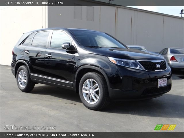 2015 Kia Sorento LX in Black