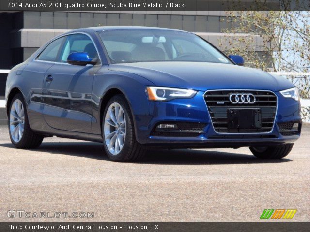2014 Audi A5 2.0T quattro Coupe in Scuba Blue Metallic