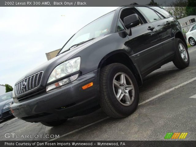 2002 Lexus RX 300 AWD in Black Onyx