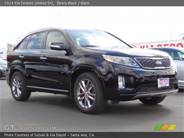 2014 Kia Sorento Limited SXL in Ebony Black