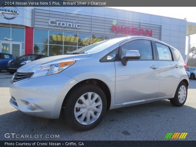 2014 Nissan Versa Note S Plus in Brilliant Silver