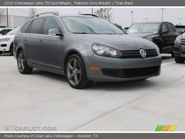 2010 Volkswagen Jetta TDI SportWagen in Platinum Grey Metallic