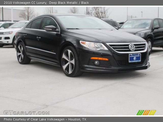 2010 Volkswagen CC Luxury in Deep Black Metallic