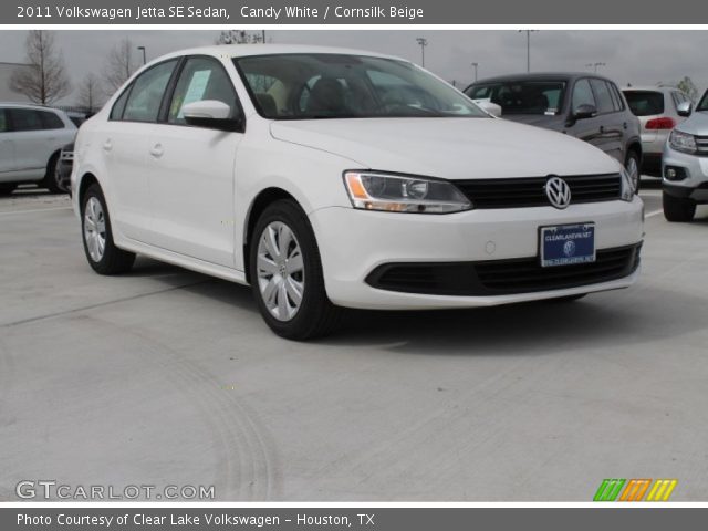 2011 Volkswagen Jetta SE Sedan in Candy White