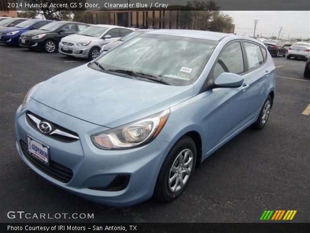 2014 Hyundai Accent GS 5 Door in Clearwater Blue