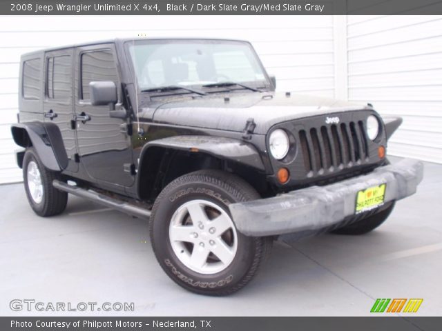 2008 Jeep Wrangler Unlimited X 4x4 in Black