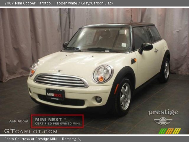 2007 Mini Cooper Hardtop in Pepper White