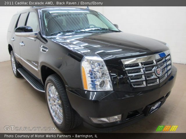 2011 Cadillac Escalade AWD in Black Raven