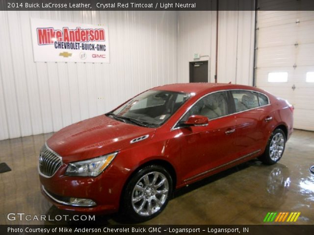 2014 Buick LaCrosse Leather in Crystal Red Tintcoat