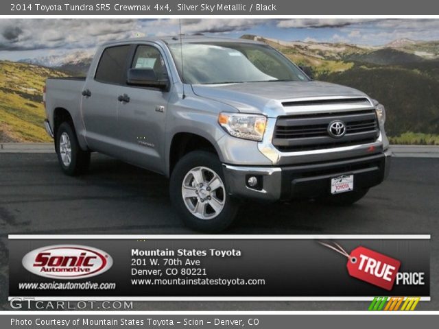 2014 Toyota Tundra SR5 Crewmax 4x4 in Silver Sky Metallic