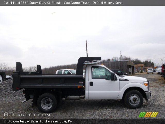 2014 Ford F350 Super Duty XL Regular Cab Dump Truck in Oxford White