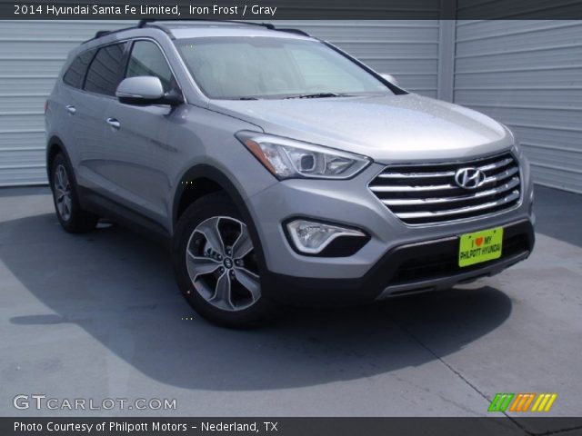 2014 Hyundai Santa Fe Limited in Iron Frost