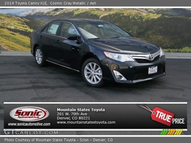 2014 Toyota Camry XLE in Cosmic Gray Metallic