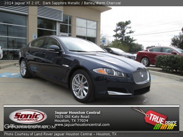 2014 Jaguar XF 2.0T in Dark Sapphire Metallic