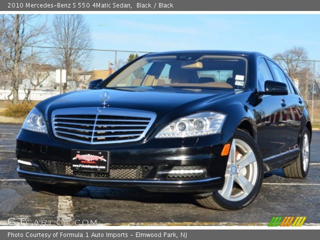 2010 Mercedes-Benz S 550 4Matic Sedan in Black
