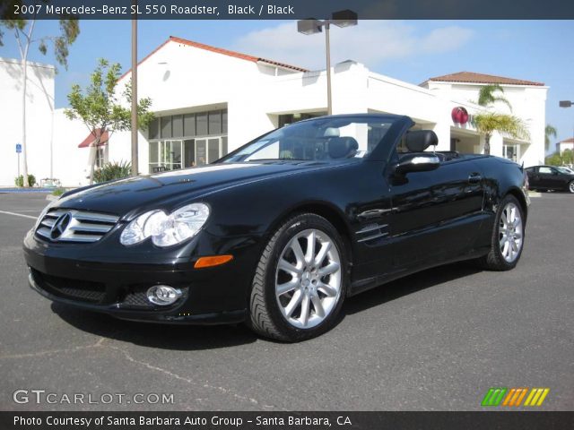 2007 Mercedes-Benz SL 550 Roadster in Black