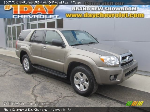 2007 Toyota 4Runner SR5 4x4 in Driftwood Pearl