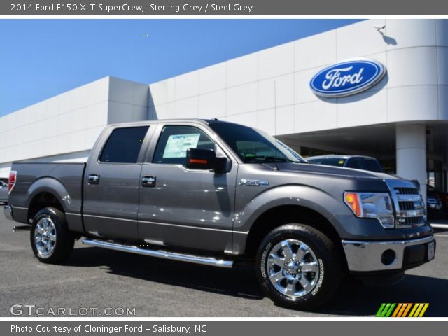 2014 Ford F150 XLT SuperCrew in Sterling Grey