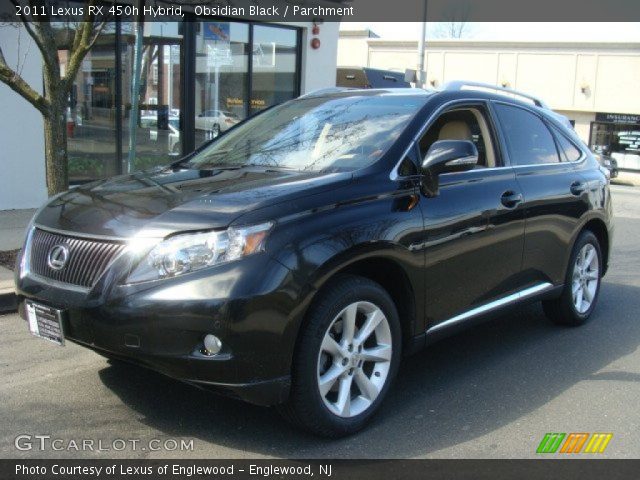 2011 Lexus RX 450h Hybrid in Obsidian Black