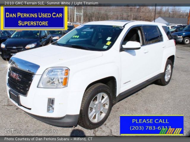 2010 GMC Terrain SLE in Summit White