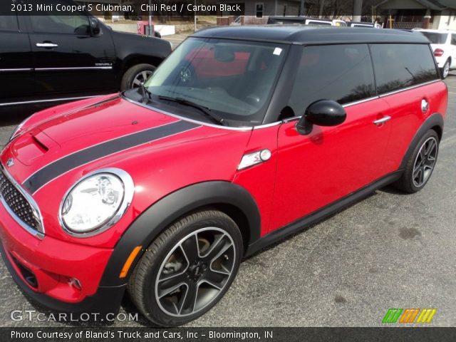2013 Mini Cooper S Clubman in Chili Red
