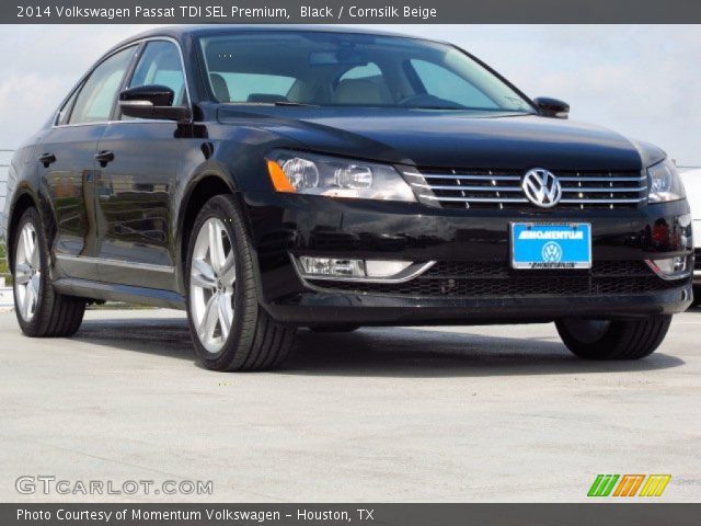 2014 Volkswagen Passat TDI SEL Premium in Black