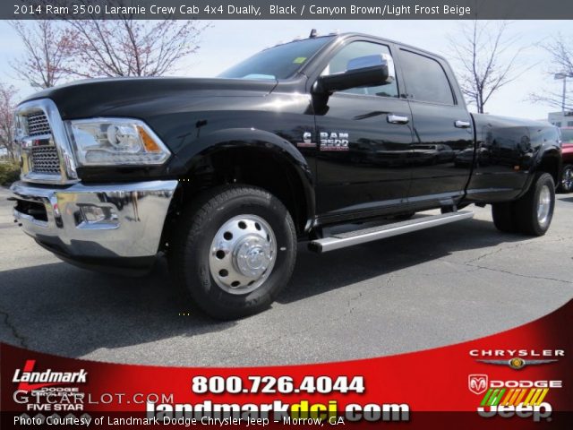 2014 Ram 3500 Laramie Crew Cab 4x4 Dually in Black
