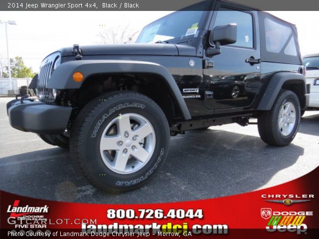 2014 Jeep Wrangler Sport 4x4 in Black