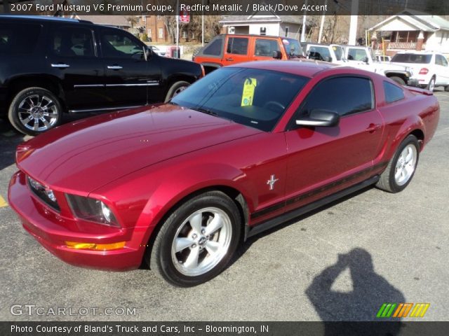 2007 Ford Mustang V6 Premium Coupe in Redfire Metallic