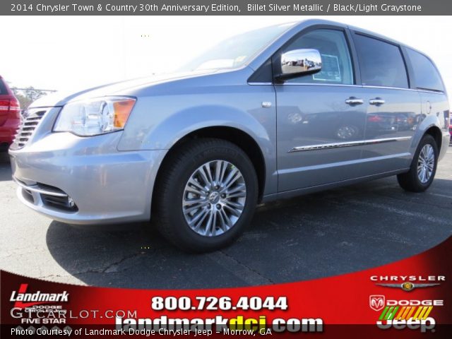 2014 Chrysler Town & Country 30th Anniversary Edition in Billet Silver Metallic